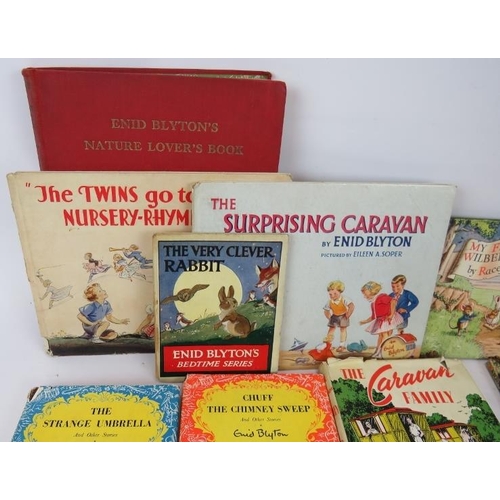 72 - A collection of mainly first edition children's books by Enid Blyton, Racey Helps and Dorothy Richar... 