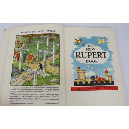 73 - The New Rupert book (1946), The Rupert Book (1948) and The Monster Rupert Book (1948) Hardback. (3)
... 