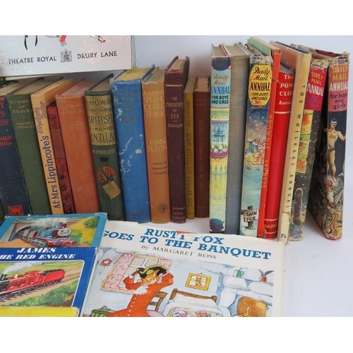 75 - A selection of 20th century fiction, non fiction and children's book, including Thomas the Tank Engi... 