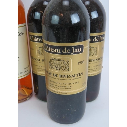 206 - Ten bottles of French dessert wine including Sauternes, Bandol, Muscat De Rivesaltes, Bordeaux, Monb... 