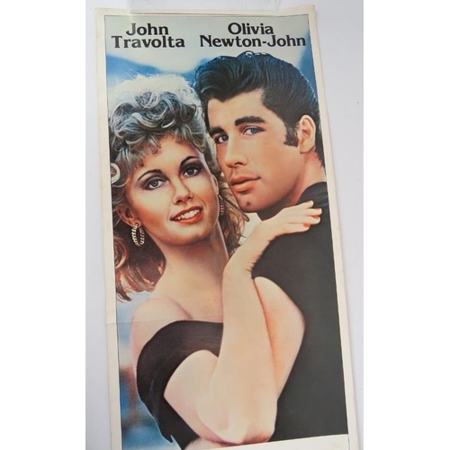 236 - An original 1978 Grease film US insert poster with receipt for £150. 36cm x 92cm.
Condition report: ... 