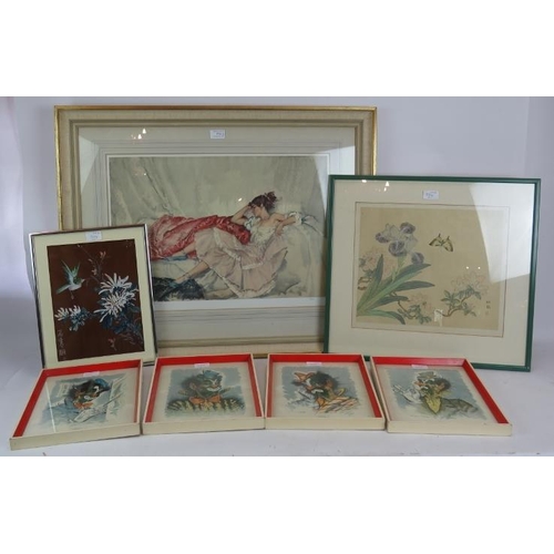 574 - After Sir William Russell Flint (British, 1880-1969) - A limited edition colour print with blind sta... 