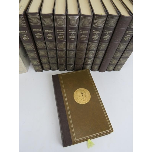 82 - A six volume set of first edition 'The Second World War' by Winston Churchill, published 1948/54 and... 