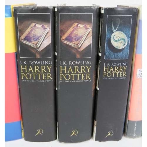 26 - Eleven various Harry Potter 1st edition hardback and paperback books.
Condition report: One ex libra... 