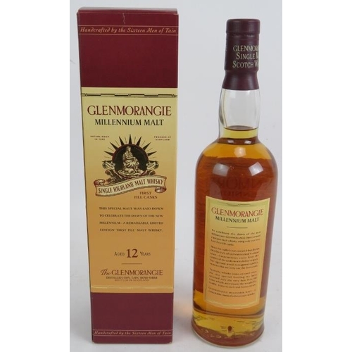 292 - One bottle of the Glenmoranie Millennium Malt 12 year old single highland malt whisky, 70cl 40% vol.... 