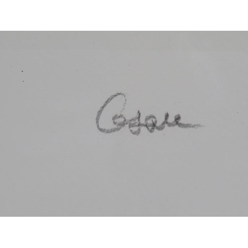 531 - Cesar Baldaccini (French, 1921-1998) - 'Q', pencil signed lithograph with blind stamp, published by ... 