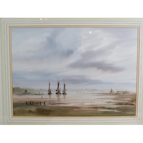 546 - Donald Graham Chatfield (1933-2007) - Eight various watercolours, all c.1990s, all signed, landscape... 