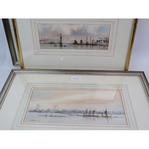 546 - Donald Graham Chatfield (1933-2007) - Eight various watercolours, all c.1990s, all signed, landscape... 