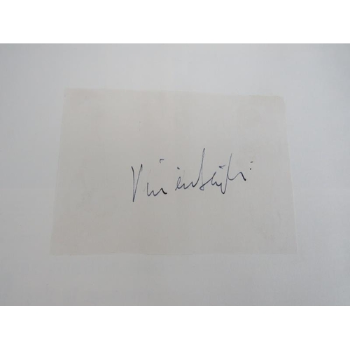 129 - A single owner collection of 1950s/1960s film, stage and sports star autograph including Noel Coward... 