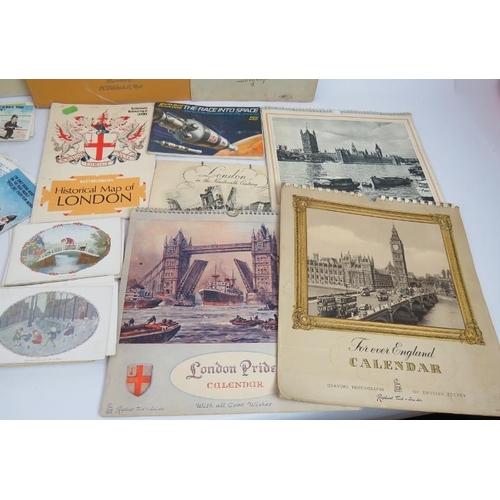 170 - A mixed lot including saucy postcards, cigarette cards, postcards and music book by Willebeek Le Mai... 