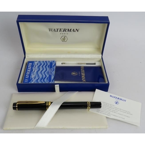 18 - A 1980s Waterman fountain pen, Le Man 100, brand new old stock, original presentation case, accessor... 