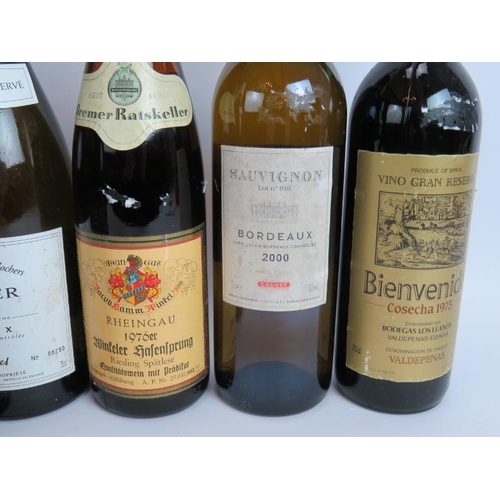 201 - 9 bottles of Clocher De Cepie Limoux Chardonnay 1997, one bottle of Bordeaux Sauvignon 2000, one bot... 