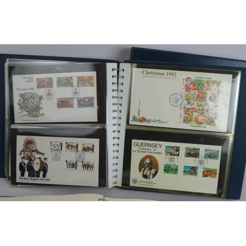 22 - An album of Jersey postage stamps, 1969-1984 and an album of Jersey First Day covers, 1973-1994. (2)... 