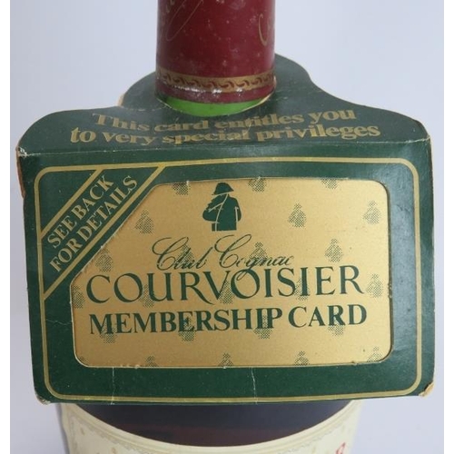 226 - Two bottles of Courvoisier three star Luxe Cognac, 1980s bottling, 68cl 40% vol. (2).
Condition repo... 