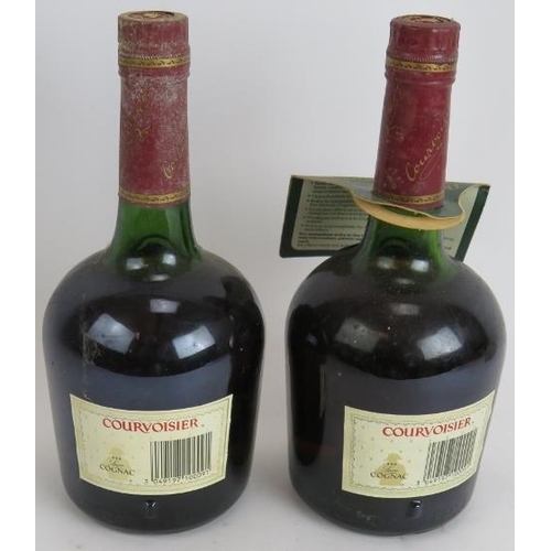 226 - Two bottles of Courvoisier three star Luxe Cognac, 1980s bottling, 68cl 40% vol. (2).
Condition repo... 