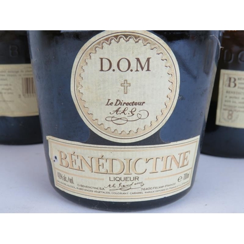 228 - Three bottles of D.O.M. Benedictine liqueur, 70cl 40% vol. (3).
Condition report: Minor damage to la... 