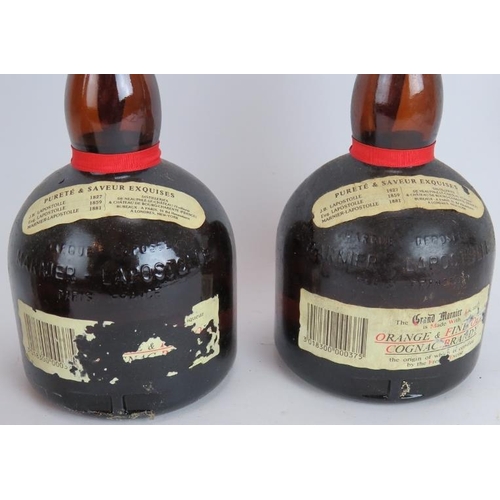 232 - Three bottles of Grand Marnier Triple Orange liqueur, 70cl 38.5% vol. (3).
Condition report: Some da... 