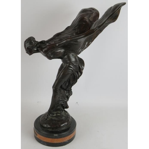 26 - A large vintage bronze figure 