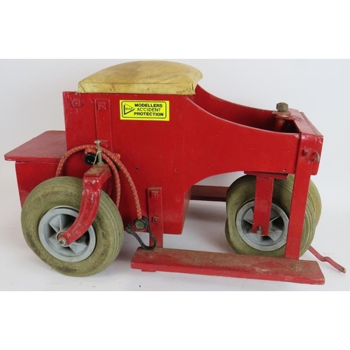 44 - A live steam scale model of an Allchin steam showman's traction engine made by H. A. Brown, Cropston... 