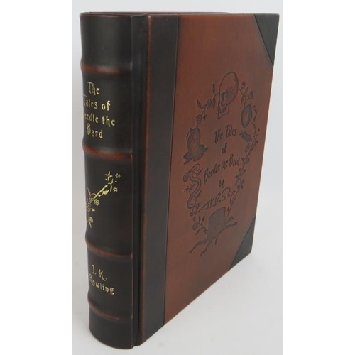 80 - The Tales of Beedle the Bard, J.K. Rowling collector's edition 1st edition 2008 in cased box with ve... 