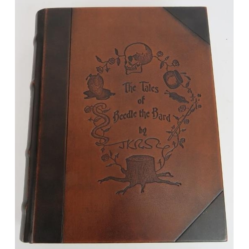 80 - The Tales of Beedle the Bard, J.K. Rowling collector's edition 1st edition 2008 in cased box with ve... 