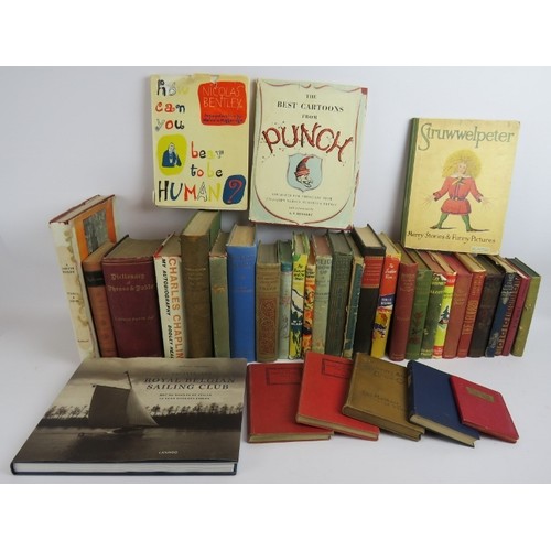 93 - A collection of vintage and antique books including many 1st editions. (qty).
Condition report: Mixe... 