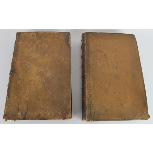 185 - Atkyns's Reports, Volumes 1&2, published by Woodfall and Strahan 1765, leather bound, 32cm x 21.5cm.... 