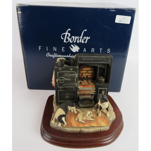 239 - A Border Fine Arts figure 'In From The Cold' by David Watton, 1991, James Herriot Series, boxed. Hei... 