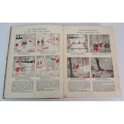 265 - Volume: 'The New Rupert Book', Daily Express Publications 1937.
Condition report: Pencil hole to fro... 