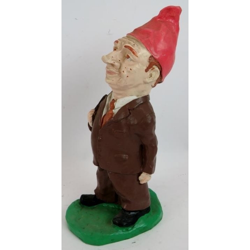 266 - A 1980s Neil Kinnock charicature plastic garden gnome, hand painted. Height 31cm. 
Condition report:... 