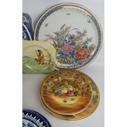 280 - A quantity of antique and later meat platters, plates and dishes, various designs and makers. (Qty).... 