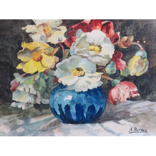 543 - British School (20th century) - Three still life watercolours by Edith A. Andrews, M. Smith, and A. ... 