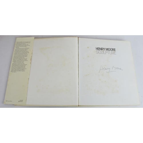 6 - A signed copy of 'Henry Moore Sculpture', 1981. The Life & Explorations of Dr Livingstone, c1892, Wo... 