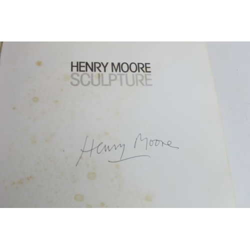 6 - A signed copy of 'Henry Moore Sculpture', 1981. The Life & Explorations of Dr Livingstone, c1892, Wo... 