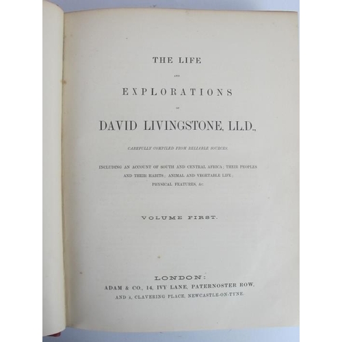 6 - A signed copy of 'Henry Moore Sculpture', 1981. The Life & Explorations of Dr Livingstone, c1892, Wo... 