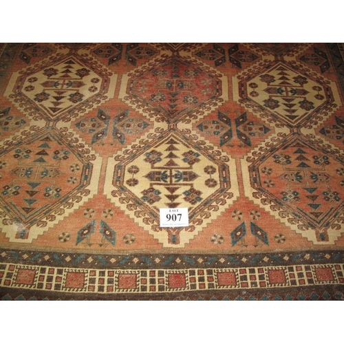 907 - Central Persian Bakhtiar carpet, a hand woven unique carpet. Colours vary. See images. 323cm x 210cm... 