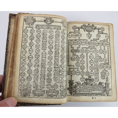 7 - A 17th century Holy Bible and Psalmer, published 1637, Robert Barker, containing old and new testame... 