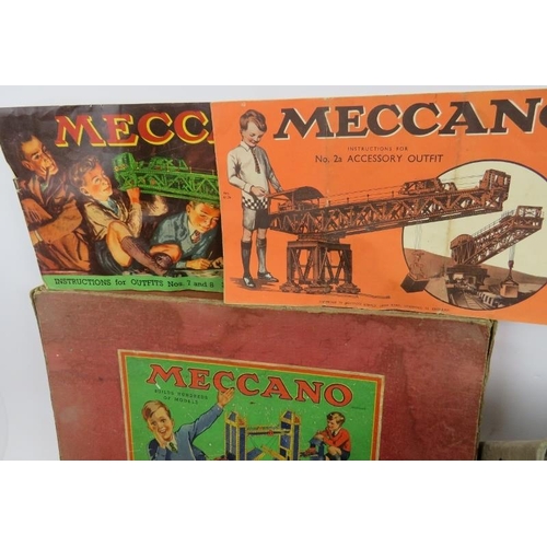 126 - A vintage Meccano set, boxed, (a/f).
Condition report: As seen.