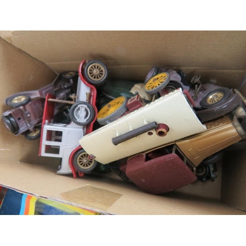 129 - A large collection of model cars, mostly boxed, including Matchbox, Corgi, Ertl and some unbranded.
... 