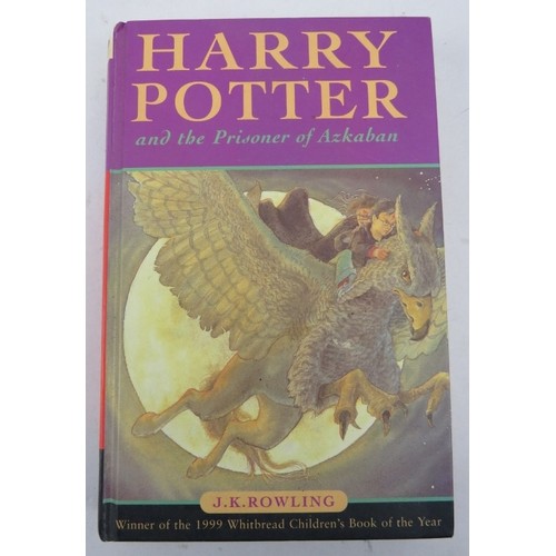 64 - Nine Harry Potter hardback first editions with dust jackets, including Order of the Phoenix, The dea... 