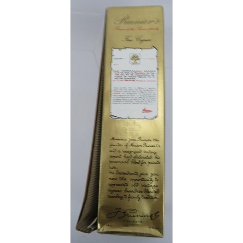 68 - Cognac Prunier, Old Pale Grande Fine Champagne Cognac, in original cardboard sleeves - 19 bottles.
C... 