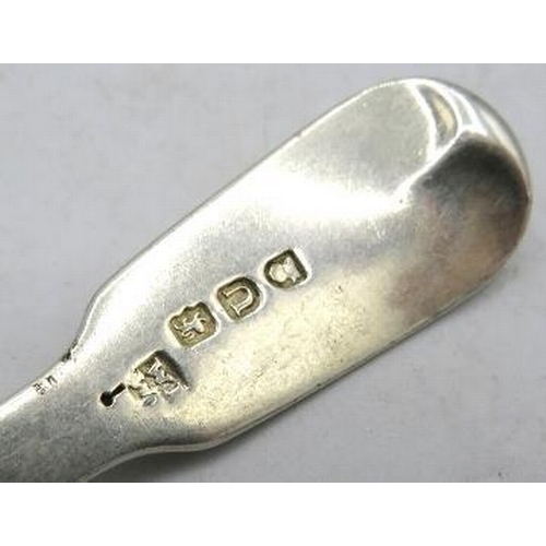 358 - A Georgian silver sifter spoon, probably London 1815, makers mark worn. Approx weight 28.7 grams.
Co... 