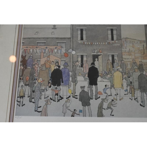 570 - G.W. Birks (Yorkshire Artist, 1929-1993) - Three pencil signed limited edition prints depicting indu... 