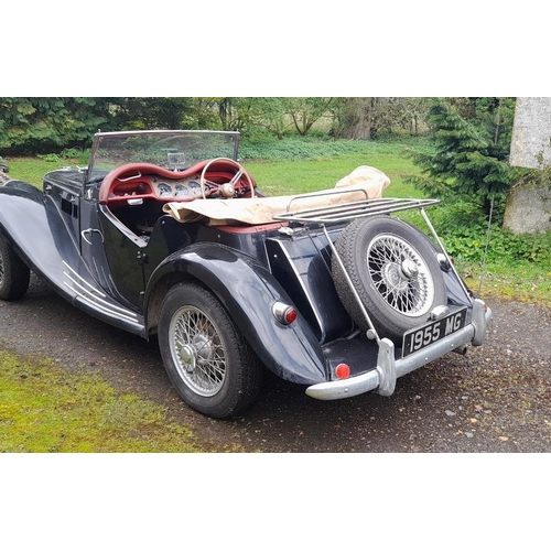 701 - A 1955 MG TF 1500 Midget Roadster with cherished registration ‘1955 MG’. Having been in the same own... 