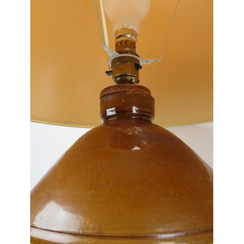 113 - A pair of Bob Luck Ltd Cider makers of Benenden advertising lamps. (2 items) 26.8 in (68 cm) height ... 