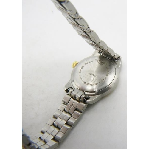 370 - A ladies Tissot 1853 wristwatch PR50, on a stainless steel strap.
Condition report: Good condition.