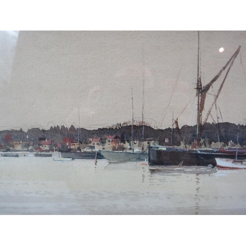 541 - Cavendish Morton (1911-2015) - 'Woodbridge Tide Mill', watercolour, signed and dated 1988, label ver... 