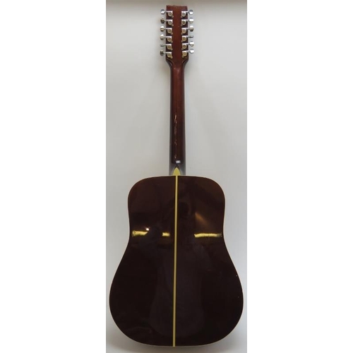 102 - An Eikosha ‘Starfire’ acoustic guitar, 20th century. 42 in (107 cm) length. 
Condition report: Some ... 