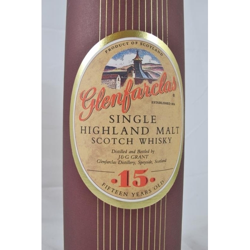 215 - Single bottle Glenfarclas 15 year old single highland Malt Scotch whisky, distilled and bottled by J... 