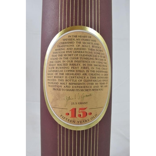 215 - Single bottle Glenfarclas 15 year old single highland Malt Scotch whisky, distilled and bottled by J... 